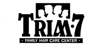 TRIM 7 FAMILY HAIR CARE CENTER logo