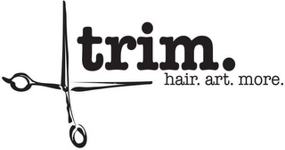 TRIM. HAIR. ART. MORE. logo