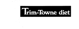 TRIM-TOWNE DIET logo