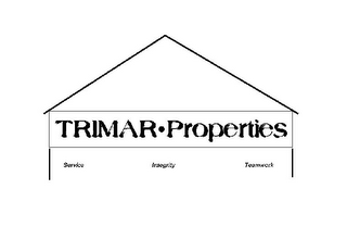 TRIMAR PROPERTIES SERVICE INTEGRITY TEAMWORK logo