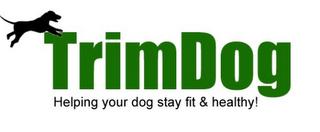 TRIMDOG HELPING YOUR DOG STAY FIT & HEALTHY logo