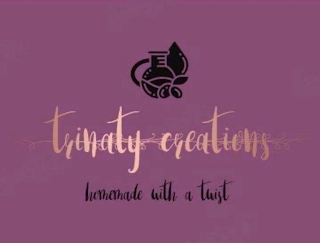 TRINATY CREATIONS HOMEMADE WITH A TWIST logo