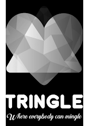TRINGLE WHERE EVERYBODY CAN MINGLE logo