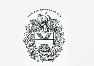 TRINIDAD, KINGDOM OF RUM, SACCHARUM OFFICINARUM logo