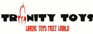 TRINITY TOYS WHERE TOYS MEET WORLD logo