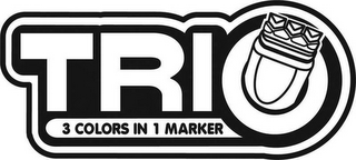 TRIO 3 COLORS IN 1 MARKER logo