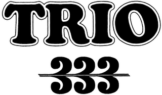 TRIO 333 logo