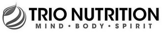 TRIO NUTRITION MIND BODY SPIRIT logo