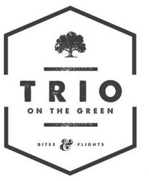TRIO ON THE GREEN BITES & FLIGHTS logo
