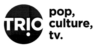 TRIO POP, CULTURE, TV. logo