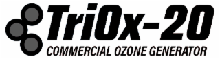 TRIOX-20 COMMERCIAL OZONE GENERATOR logo