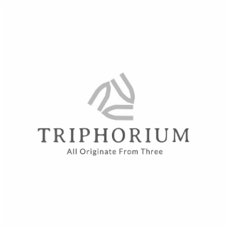 TRIPHORIUM ALL ORIGINATE FROM THREE logo