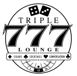 TRIPLE 777 LOUNGE CIGARS COCKTAILS CONVERSATION 1 13 36 logo