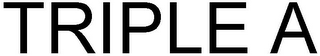 TRIPLE A logo