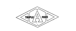 TRIPLE A FEED logo