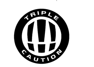 TRIPLE CAUTION logo