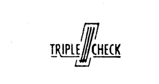 TRIPLE CHECK logo