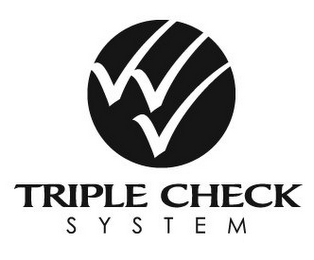 TRIPLE CHECK S Y S T E M logo