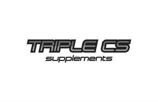 TRIPLE CS SUPPLEMENTS logo