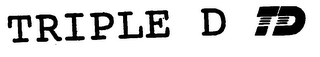 TRIPLE D TD logo