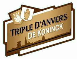 TRIPLE D'ANVERS DE KONINCK logo