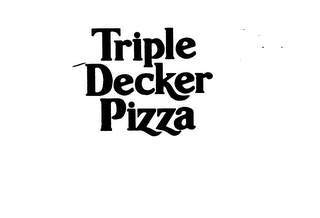 TRIPLE DECKER PIZZA logo