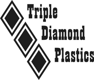 TRIPLE DIAMOND PLASTICS logo