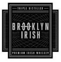 TRIPLE DISTILLED BROOKLYN IRISH PREMIUM IRISH WHISKEY logo