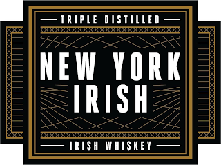 TRIPLE DISTILLED NEW YORK IRISH IRISH WHISKEY logo