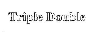 TRIPLE DOUBLE logo