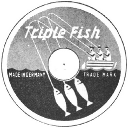 TRIPLE FISH logo