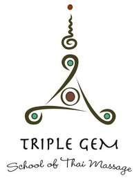 TRIPLE GEM SCHOOL OF THAI MASSAGE logo