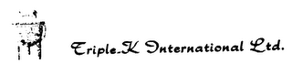 TRIPLE K INTERNATIONAL LTD. logo