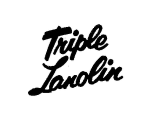 TRIPLE LANOLIN logo