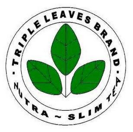 TRIPLE LEAVES BRAND NUTRA SLIM TEA logo