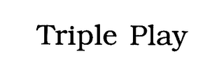 TRIPLE PLAY logo