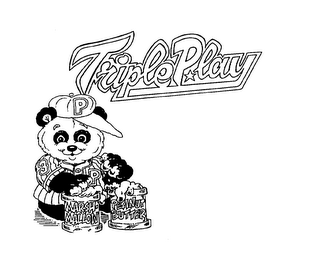 TRIPLE PLAY MARSHMALLOW PEANUT BUTTER logo