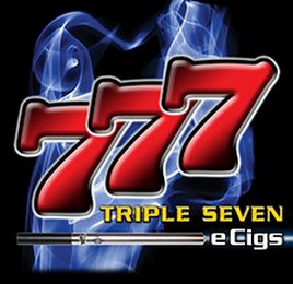 TRIPLE SEVEN 777 E CIGS logo