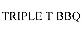 TRIPLE T BBQ logo