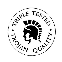 TRIPLE TESTED TROJAN QUALITY logo