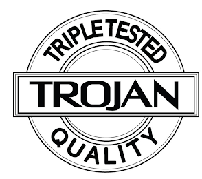 TRIPLE TESTED TROJAN QUALITY logo
