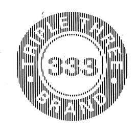 TRIPLE THREE BRAND 333 logo