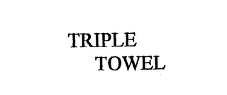 TRIPLE TOWEL logo
