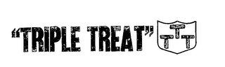 "TRIPLE TREAT" TTT logo