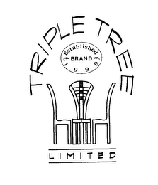 TRIPLE TREE LIMITED, BRAND ESTABLISHED 1999 logo