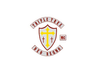 TRIPLE TREE MC DEO REGNO logo