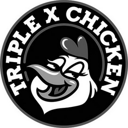 TRIPLE X CHICKEN logo