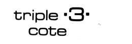 TRIPLE.3.COTE logo