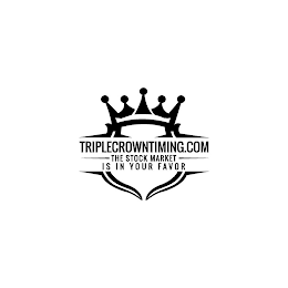 TRIPLECROWNTIMING.COM THE STOCK MARKET IS IN YOUR FAVOR logo