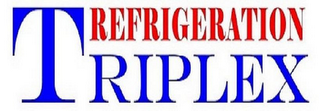 TRIPLEX REFRIGERATION logo